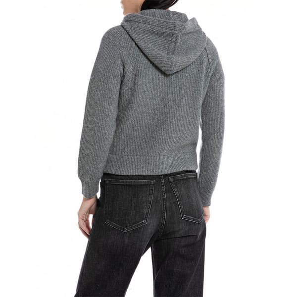 Replay Luvtröja Dk3560.000.g22726 Grå 2XS Kvinna
