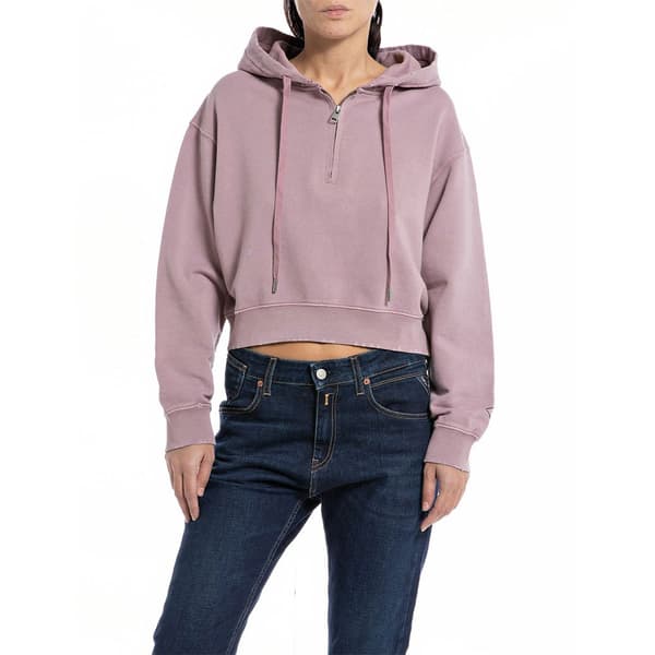 Replay Hættetrøje W3103 .000.22738g Rosa XS Kvinde