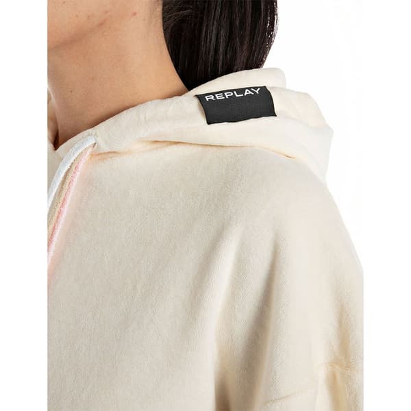Replay Luvtröja W3123 .000.23642 Beige 2XS Kvinna