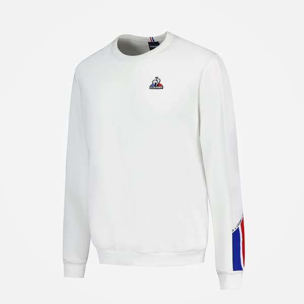 Le Coq Sportif Tröja 2320461 Tri N°1 Vit 2XL Man