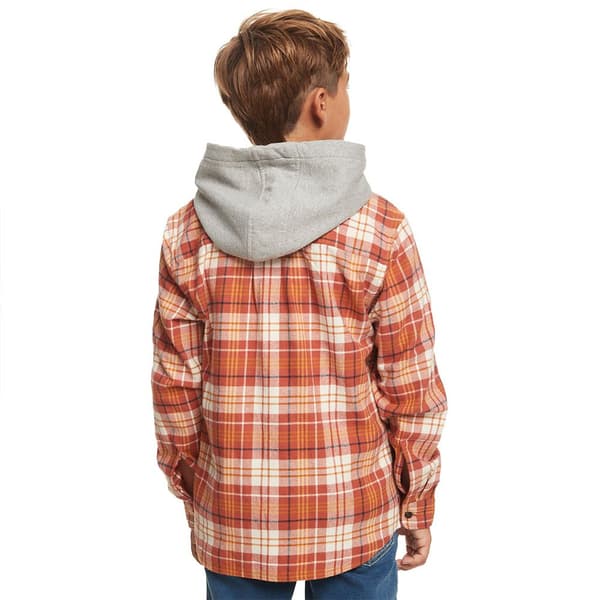 Quiksilver Luvtröja Halidon Orange 12 Years Pojke