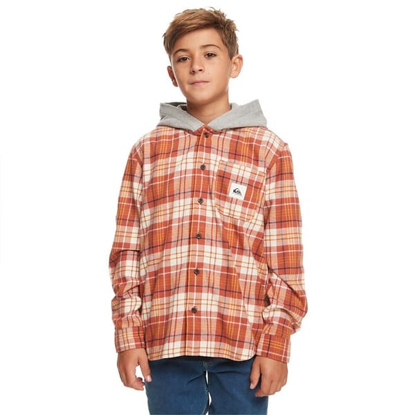 Quiksilver Luvtröja Halidon Orange 12 Years Pojke