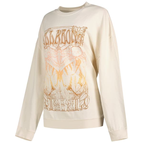 Billabong Sweatshirt Ride In Hvid M Kvinde