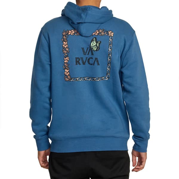 Rvca Luvtröja Food Chain Blå M Man
