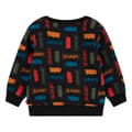 Miniatyrbillede 2 af 4: Levi´s ® Kids All Over Print Sweatshirt Sort 6 Months Dreng