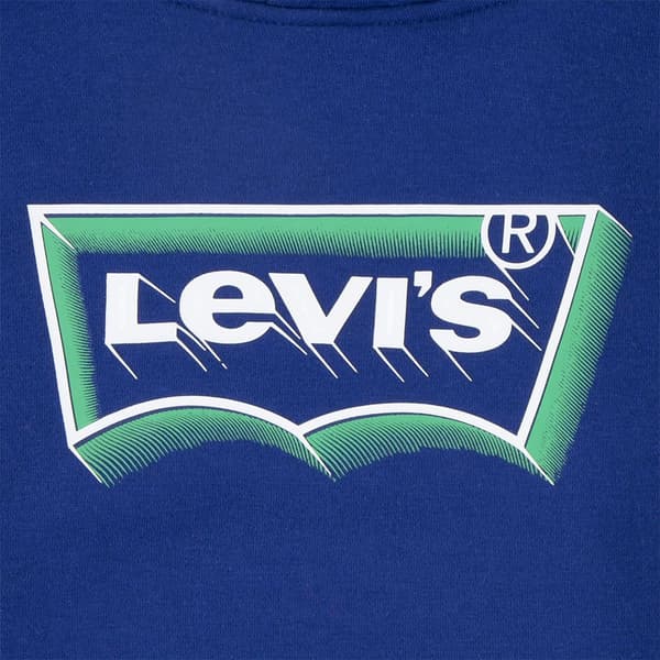 Levi´s ® Kids Batwing Fill Hættetrøje Blå 8 Years Dreng