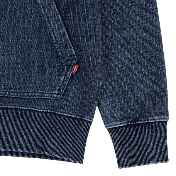 Levi´s ® Kids Indigo Sweatshirt Med Dragkedja Blå 6 Months Pojke