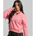 Pikkukuva 3 / 5: Superdry Puoliksi Vetoketjullinen Pusero Essential Pinkki 2XS Nainen