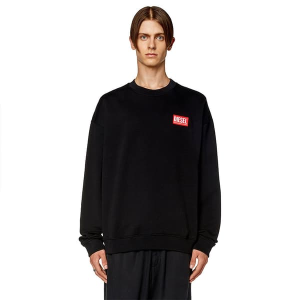 Diesel Sweatshirt Nlabel L1 Sort 2XL Mand