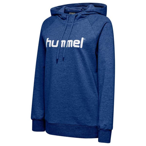 Hummel Luvtröja Go Logo Blå M Kvinna