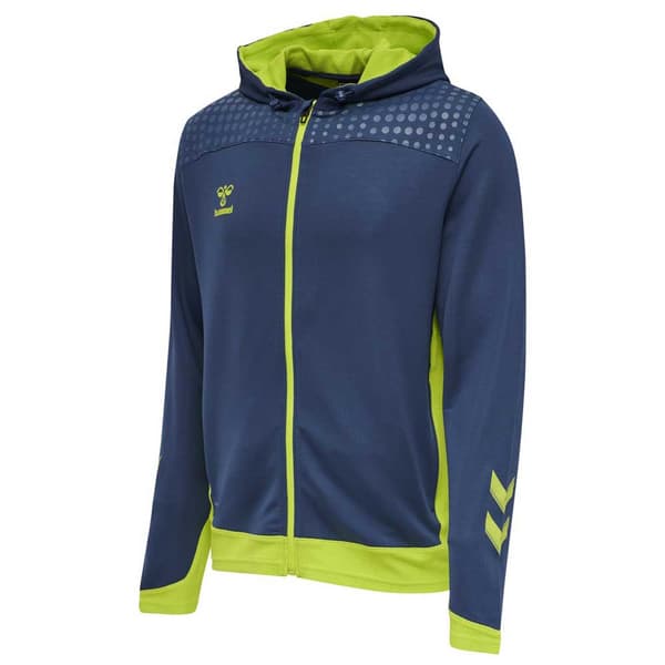 Hummel Fuld Lynlå Sweatshirt Lead Poly Blå L Mand
