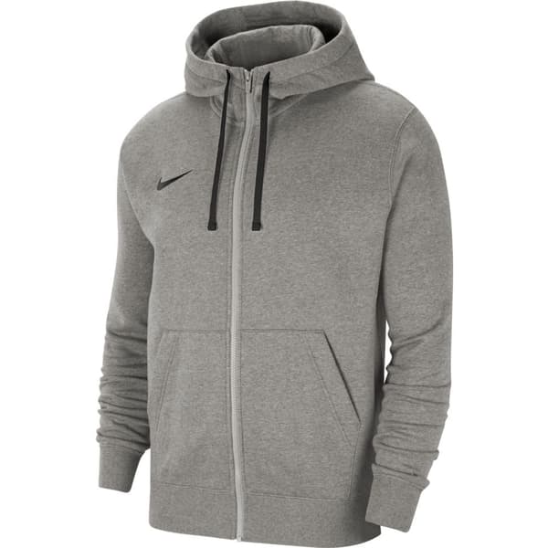 Nike Sweatshirt Med Full Dragkedja Park Fleece Grå M Man