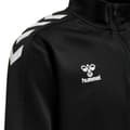 Miniatyrbillede 4 af 5: Hummel Halv Lynlå Sweatshirt Core Xk Poly Sort 2XL Mand