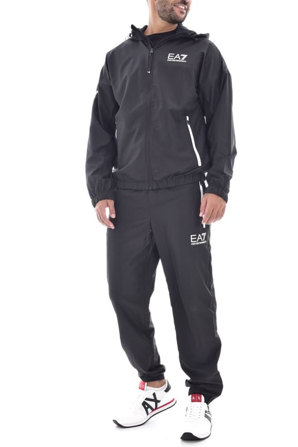 Ea7 Emporio Armani Træningsdragt 8npv08 Pn4hz Sort XS Mand