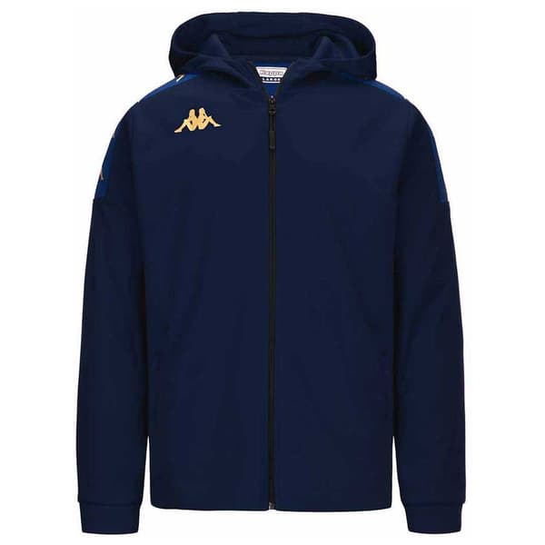 Kappa Sweatshirt Med Full Dragkedja Grevolo Blå 10 Years Pojke