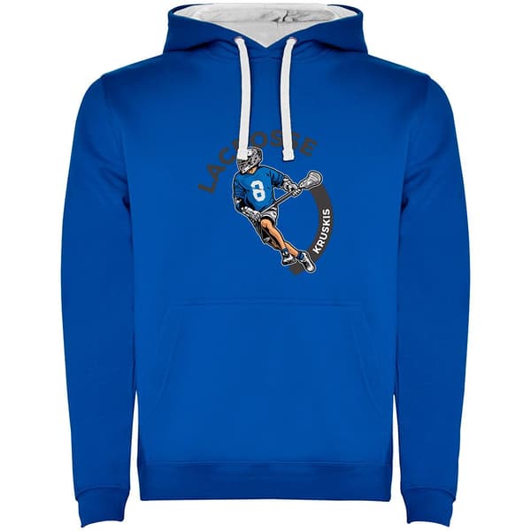 Kruskis Luvtröja Lacrosse Player Bicolor Blå M