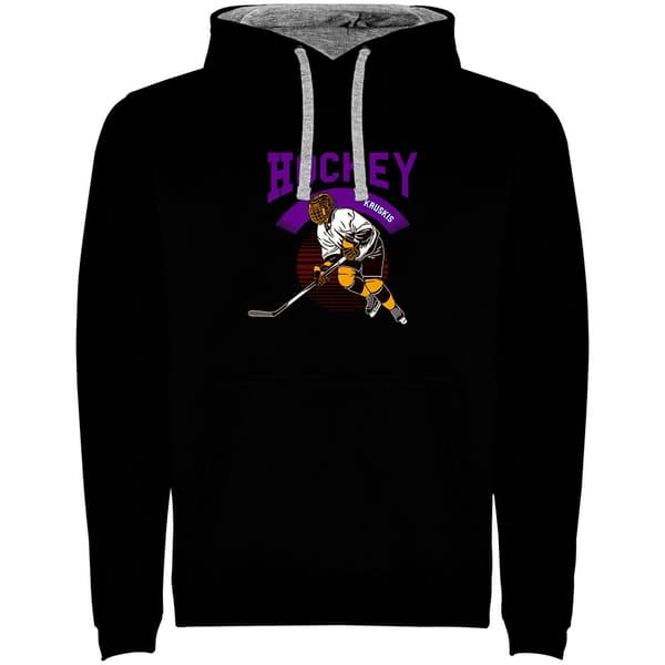 Kruskis Huppari Player Bicolor Musta 2XL