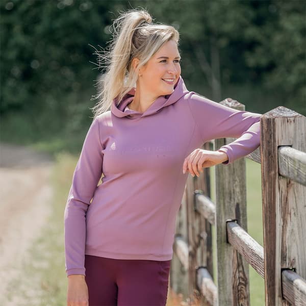 Horka Luvtröja Equestrian Pro Embossed Rosa XL