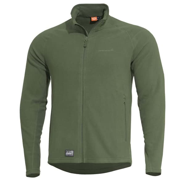 Pentagon Sweatshirt Med Fuld Lynlås Arkos Grøn L