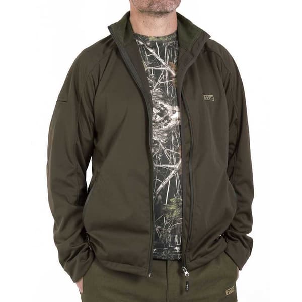 Hart Hunting Full Vetoketjullinen Villapaita Gorosta Soft Shell Vihreä 3XL