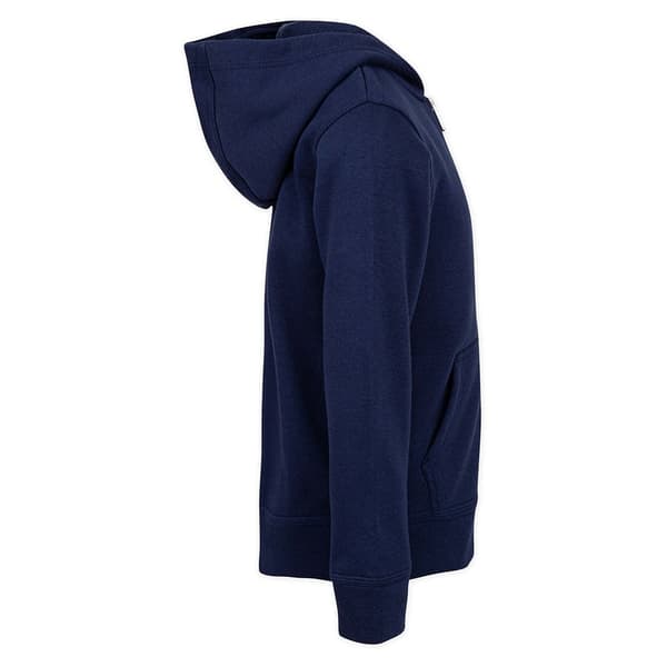 Nike Kids Sweatshirt Med Full Dragkedja Club Fleece Blå 6-7 Years