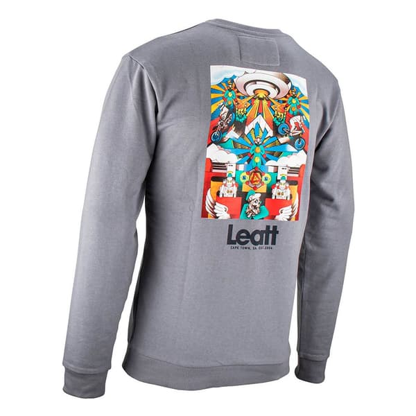 Leatt Sweatshirt Core Grå L Mand