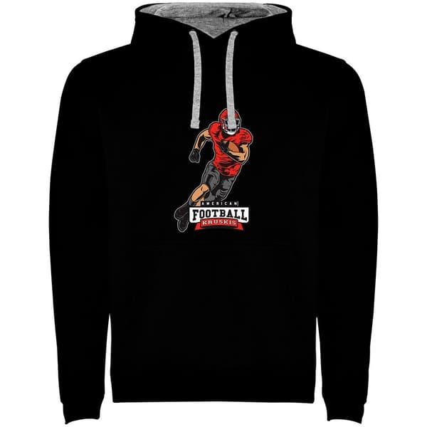 Kruskis Huppari American Football Bicolor Musta XL