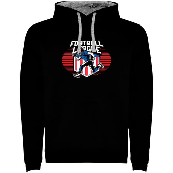 Kruskis Luvtröja Football League Bicolor Svart 3XL