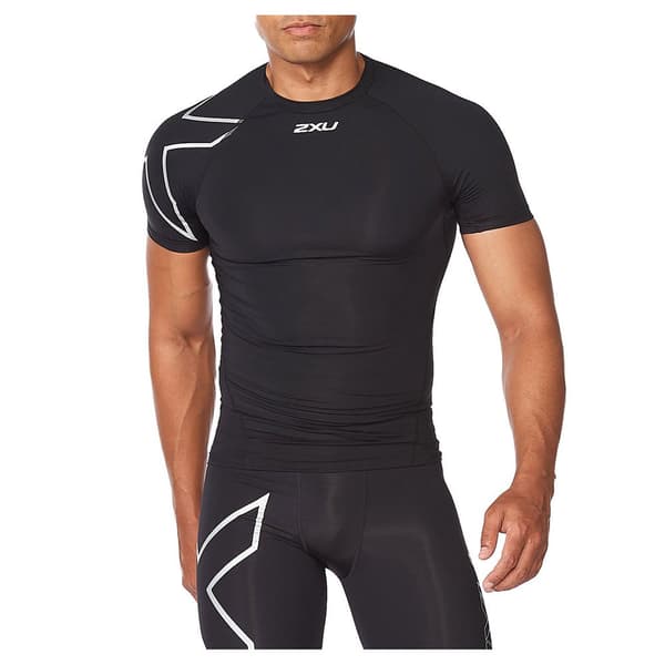 2xu Kompression Kortärmad T-shirt Core Svart M Man