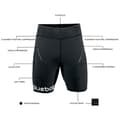 Miniatyrbillede 2 af 6: Blueball Sport Leggings Bb100007t Sort M Mand