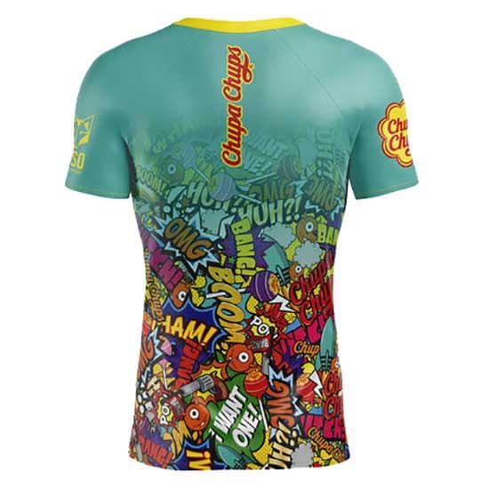 Otso Kortærmet T-shirt Chupa Chups Comic Flerfarvet XL Mand