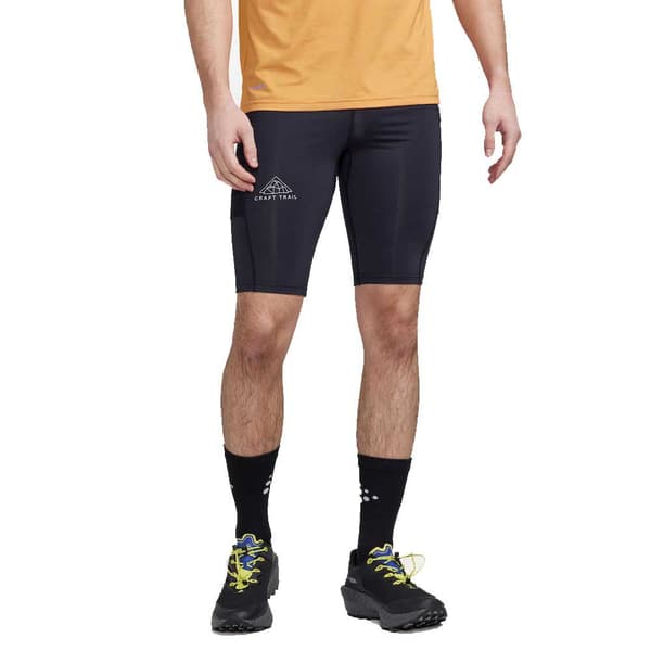 Craft Korte Leggings Pro Trail Sort L Mand