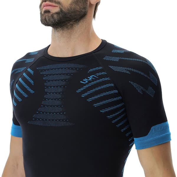 Uyn Kortärmad T-shirt Running Ultra1 Svart XL Man