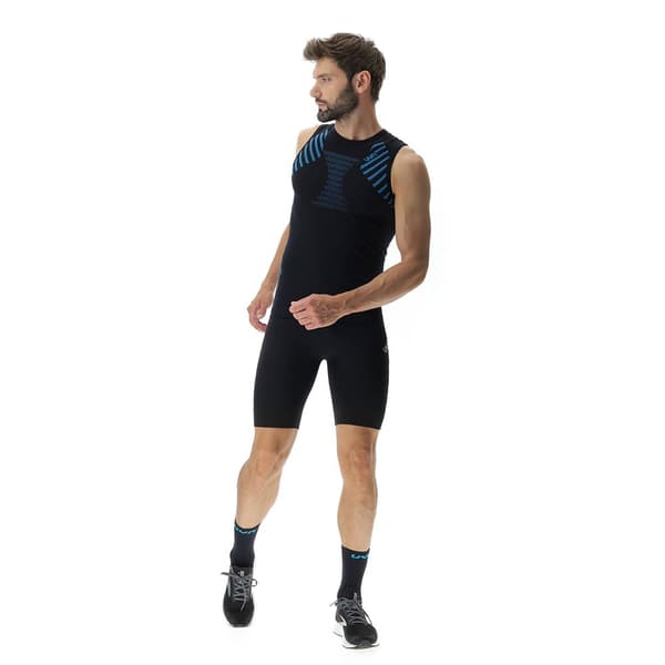 Uyn Ærmeløs T-shirt Running Ultra1 Sort L Mand