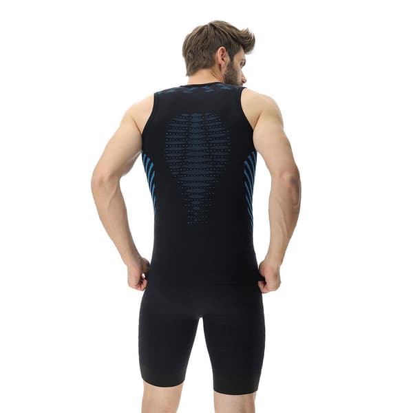 Uyn Ærmeløs T-shirt Running Ultra1 Sort L Mand