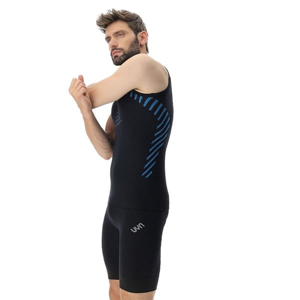 Uyn Ærmeløs T-shirt Running Ultra1 Sort L Mand