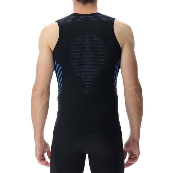 Uyn Ærmeløs T-shirt Running Ultra1 Sort L Mand
