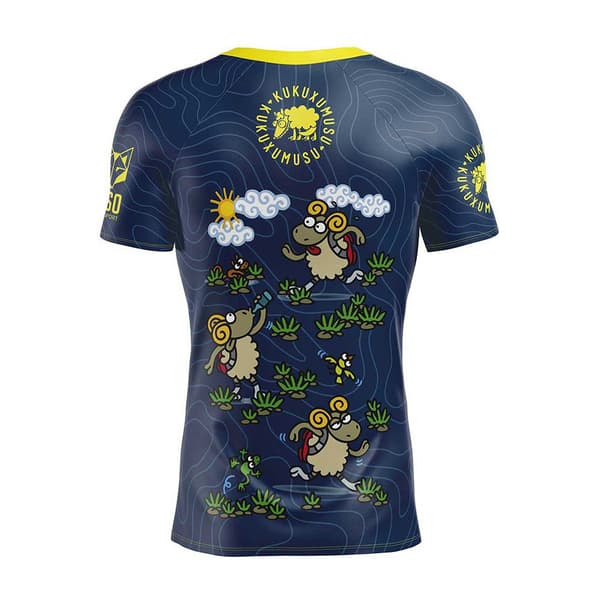 Otso Kortärmad T-shirt Kukuxumusu Bildot Trail Blå S Man