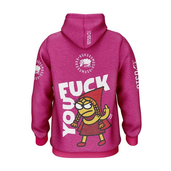 Otso Kukuxumusu Fuck You! Huppari Pinkki S Mies