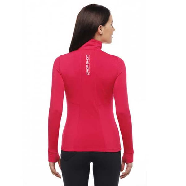Drop Shot Halv Lynlå Sweatshirt Fatna Rosa S Kvinde