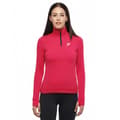 Miniatyrbillede 1 af 6: Drop Shot Halv Lynlå Sweatshirt Fatna Rosa S Kvinde
