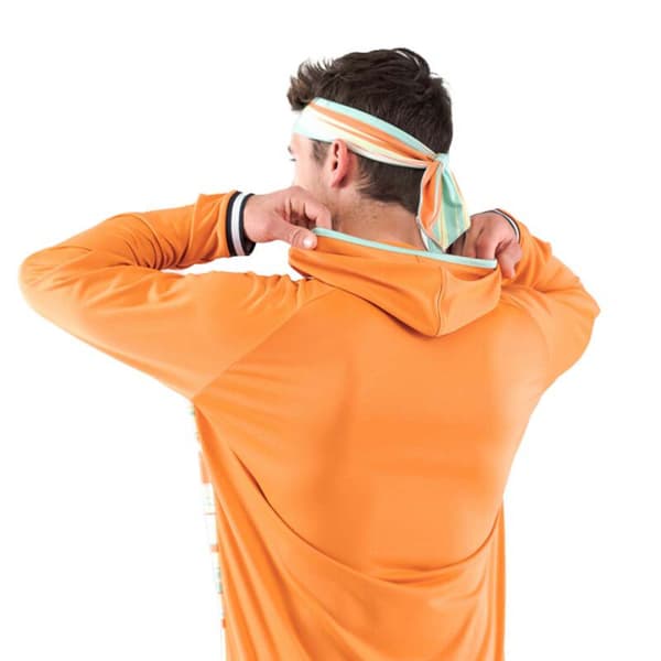 Head Racket Luvtröja Topspin Grönt,Orange M Man