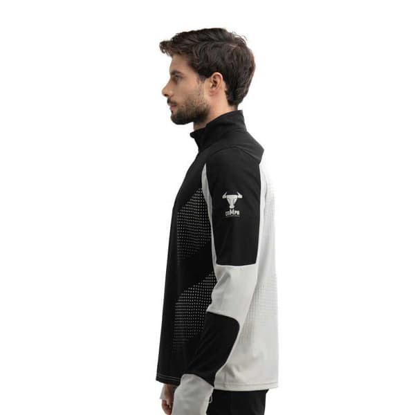 Drop Shot Halv Lynlå Sweatshirt Winka Campa Sort L Mand