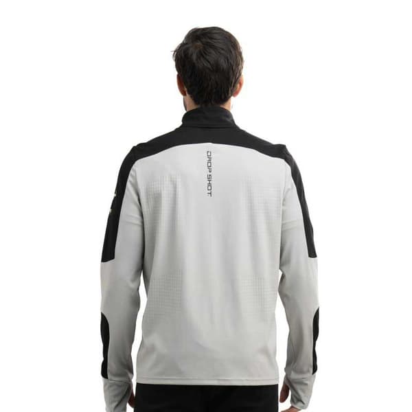 Drop Shot Halv Lynlå Sweatshirt Winka Campa Sort L Mand