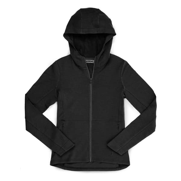 Chrome Sweatshirt Med Full Dragkedja Merino Cobra 2.0 Grå S Kvinna