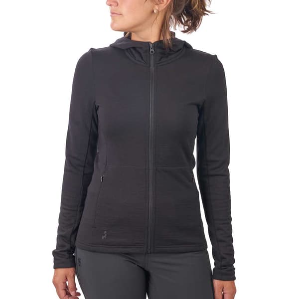 Chrome Sweatshirt Med Full Dragkedja Merino Cobra 2.0 Grå S Kvinna