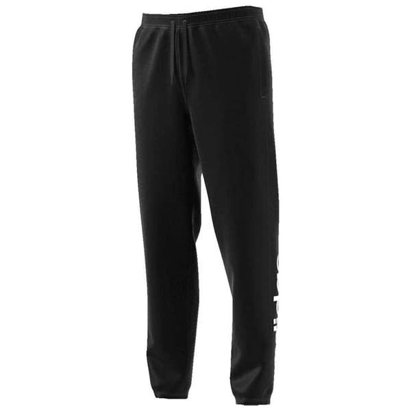 Adidas Lange Bukser Essentials Linear French Terry Sort S / Regular Mand