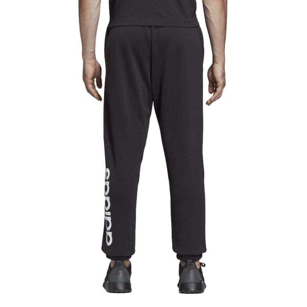 Adidas Lange Bukser Essentials Linear French Terry Sort S / Regular Mand
