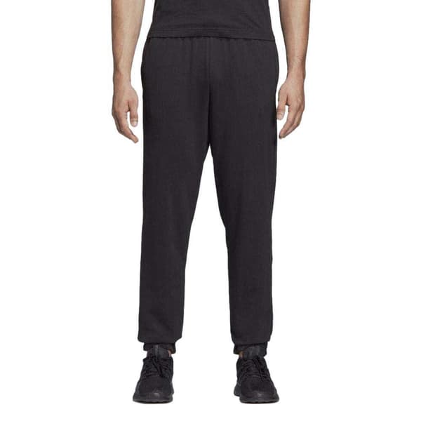 Adidas Lange Bukser Essentials Linear French Terry Sort S / Regular Mand