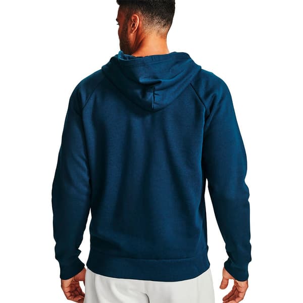 Under Armour Rival Fleece Fz 1 Hættetrøje Blå M / Regular Mand